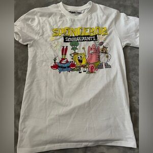 Nickelodeon White Graphic Tee